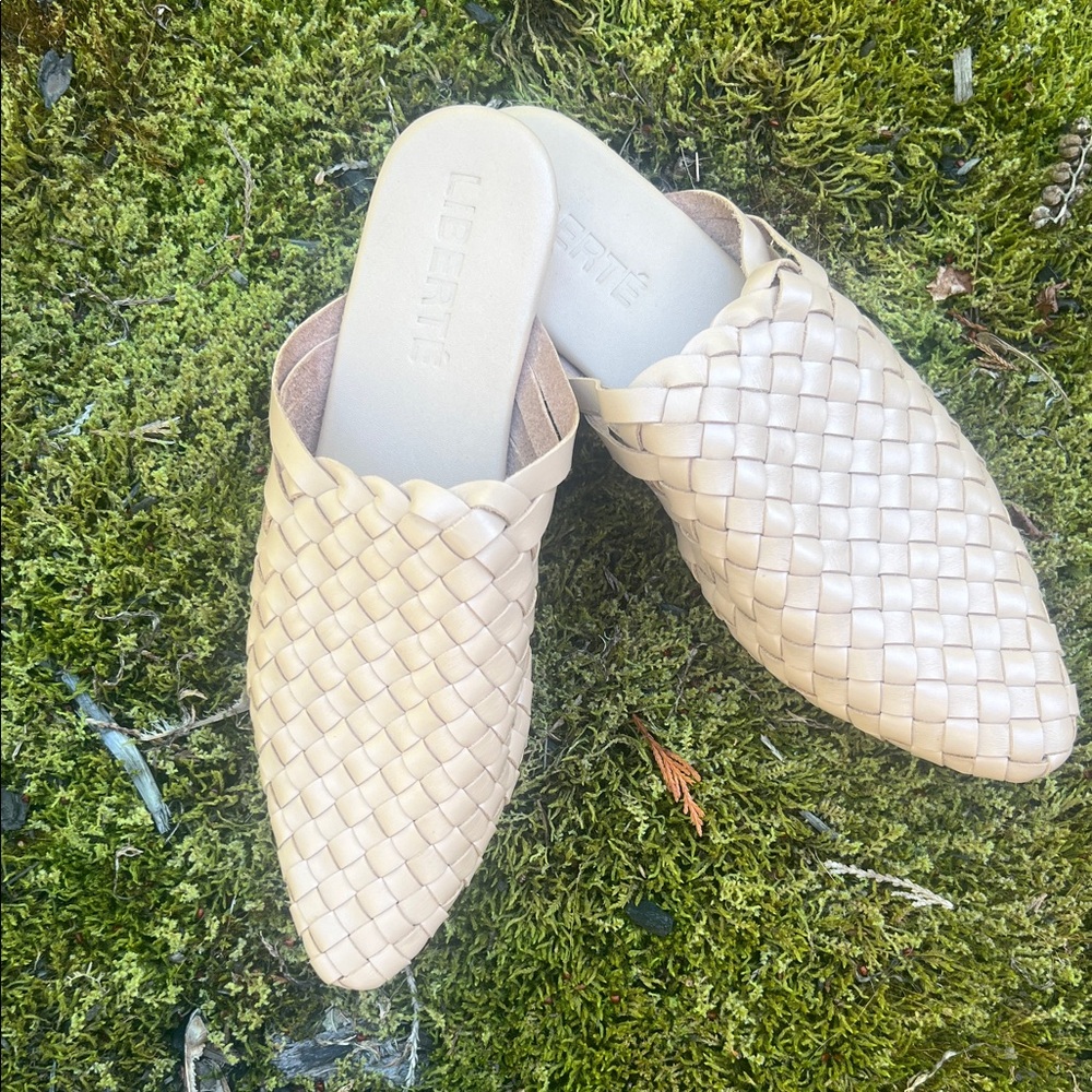 Liberte’ Prague Woven Leather Mule